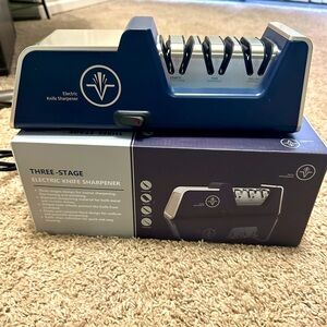 Professional Electric Knife Sharpener with 100% Diamond Abrasives & Precision